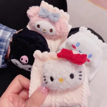 Nové Sanrio Cartoon Ponožky Anime Postava Hello Kitty Kuromi Melódie, Témy Študent Trendy Dekorácie Roztomilý Dievča Jeseň Zimné Ponožky