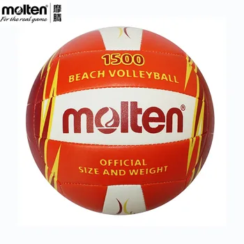 Roztavený V5B1500-CO /ALEBO Volejbal Štandardnej Veľkosti 5 Mäkké PU Beach Ball Pre Dospelých Krytý Vonkajší Zápas A odbornej Prípravy