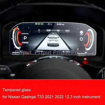 Tvrdené Sklo GPS Navigácie Screen Protector Pre Nissan X-Trail T33 12.3 Palcový 2021 2022 Auto LCD Prístrojový panel protector