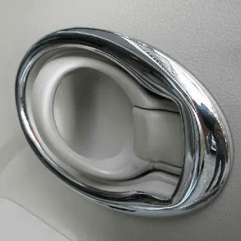 ABS Chrome Pre Nissan Sunny Naopak na roky 2012-2014 príslušenstvo Auto vnútorné dvere Miska chránič rám, Kryt Výbava Nálepky auto styling 4pcs