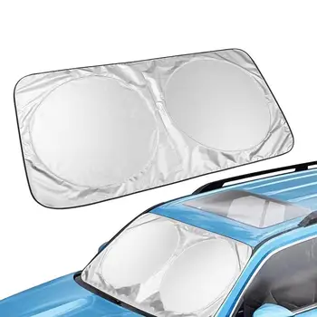 Čelné Sklo Slnečník Skladacia Slnečná Clona Pre Čelného Skla Reflektora Slnečník Poskytuje Ochranu Interiéru Vozidla Cool Car