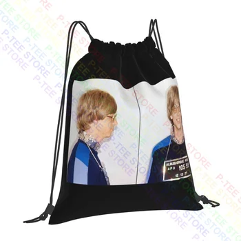 Bill Gates Hrnček Výstrel Obrázok, Fotografiu Šnúrkou Tašky tašky Hot Plávanie Gymnast Taška Multi-function