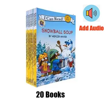 20 Kníh/set som si Môžete Prečítať Malý Tvor anglický Obrázok Príbeh Knihy pre Deti Vzdelávania Vzdelávanie Knihy Rodič-Dieťa Čítania Knihy