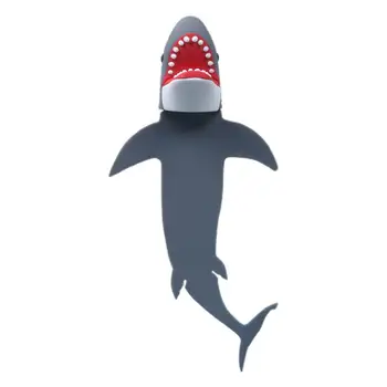 3D Záložky Pre Deti Shark Krokodíla Tvarované Záložky Cartoon Vianočné Záložku Zábavné Čítanie Darček Novinka Zábavné kancelárske potreby