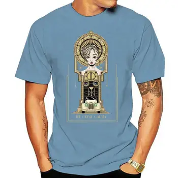 Tričko O-krku Lete Osobnosti Módy Muži T-shirts Mužov Veľký Gatsby Umenie Tričko