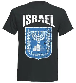 2019 Lete Novej Značky T Shirt Mužov Hip Hop Mužov Bežné Izrael T-Shirt pánske Futbalista Vintage Tee Tričko