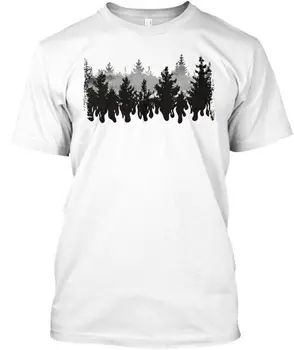 Jednoduché Wildland Hasič Tričko T-shirt